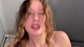 POV: Step aunt catch me jerking off and offer me to fuck her ass instead