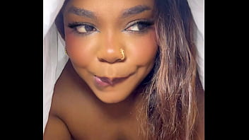Ebony stepmom caught stepson masturbating while ding to be a sex doll